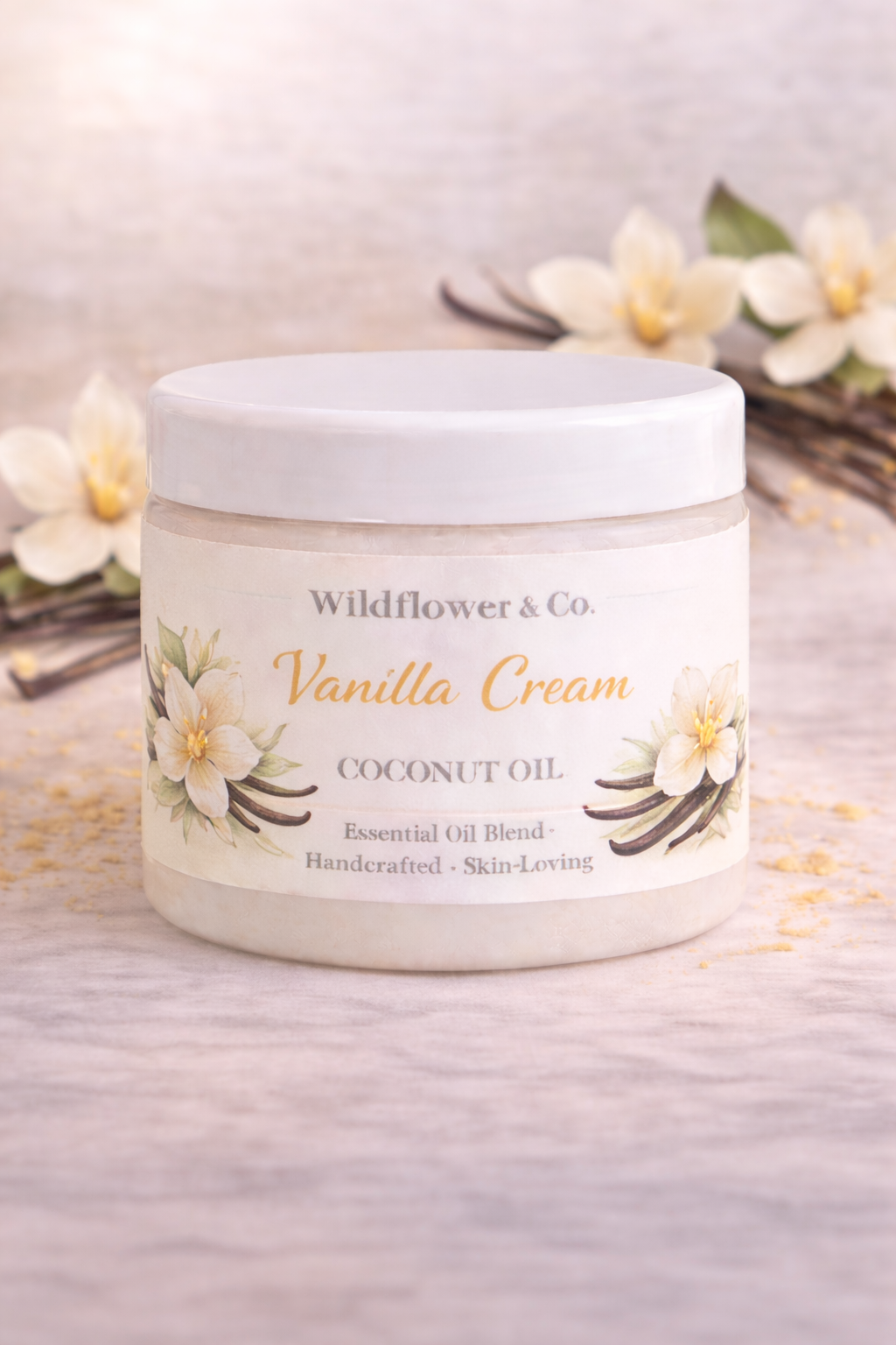 Vanilla Cream Coconut Oil