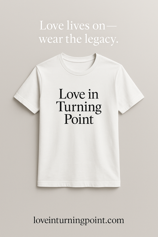Love in Turning Point White Tee-Shirt