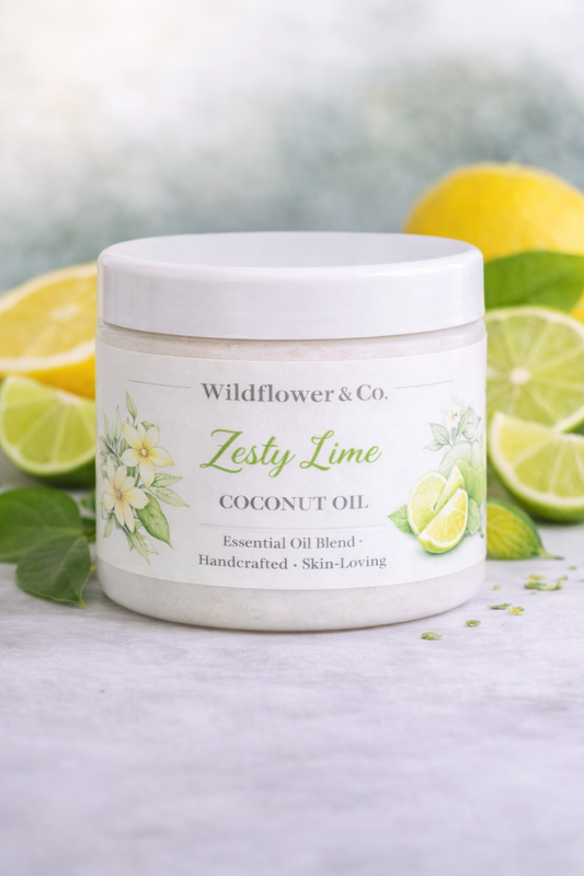 Zesty Lime Coconut Oil