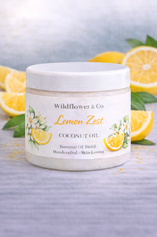 Lemon  Zest  Coconut Oil